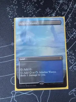 Adarkar Wastes (Borderless) Dominaria United Foil - Image 1