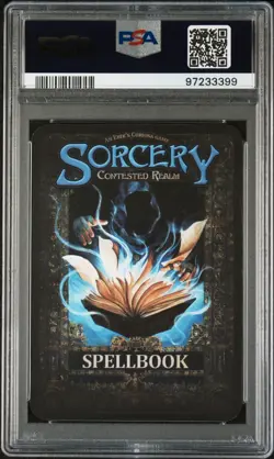 Sorcery Contested Realm - PSA 8 NM-MT - Philosopher's Stone Non Holo - Beta - Image 2
