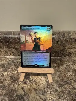 The Cabbage Merchant Extended Art Foil ATLA UB Magic The Gathering - Image 1