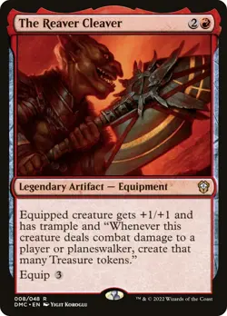 MTG The Reaver Cleaver Commander: Dominaria United Regular Rare - Image 1