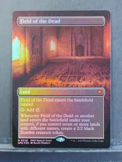 Field of the Dead (Borderless); Foil; Special Guests - Image 1