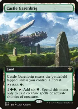 Castle Garenbrig (Extended Art) - Throne of Eldraine (ELD) (FOIL) NM - Image 1