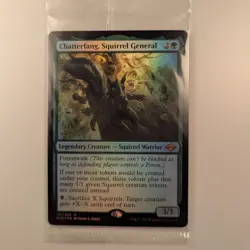 Chatterfang, Squirrel General - Prerelease Sealed Foil Mythic Modern Horizons 2 - Image 1