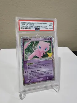 Pokemon 2021 Mew ex 88/92 Holo 25th Stamp Celebrations Classic Collection PSA 9 - Image 1