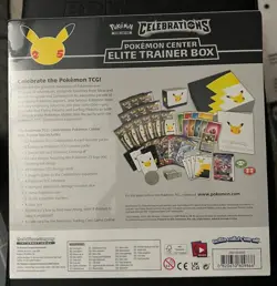 Pokemon 25th Anniversary Celebrations Pokemon Center Elite Trainer Box ETB 820650809866 - Image 2