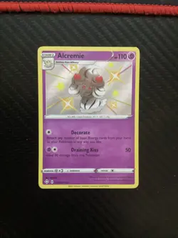 Alcremie SV058/SV122 - Shining Fates: Shiny Vault Holo Pokemon TCG - NM - Image 1