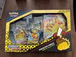 Pokemon TCG Crown Zenith Pikachu VMAX Special Collection - Image 1