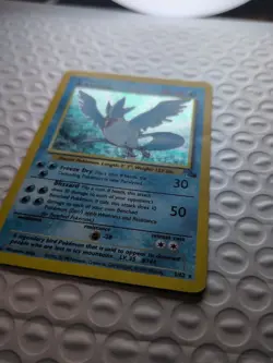 Pokemon TCG Articuno Fossil 2/62 Holo Unlimited Holo Rare 1999 Vintage WOTC MP - Image 4