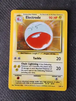1999 Pokemon Electrode 2/64 Holo No Symbol ERROR*Lightly Played - Image 1