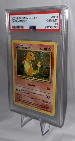 2023 Pokemon Classic Collection #001 Charmander - PSA 10 GEM MINT - Image 3