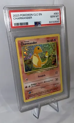 2023 Pokemon Classic Collection #001 Charmander - PSA 10 GEM MINT - Image 4