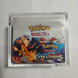 Pokemon TCG XY Evolutions Booster Box w Case Free 2 Day Air Shipping USA - Image 1