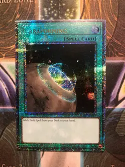 *** TERRAFORMING *** 1ST EDITION QUARTER CENTURY SECRET RARE BLMR-EN087 YUGIOH! - Image 1