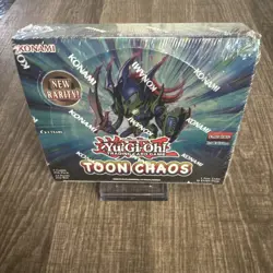 Yugioh Toon Chaos Booster Box 1st Edition Factory Sealed English TCG 83717849278 - Image 1