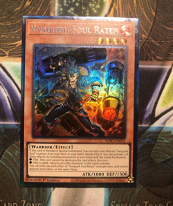 *** VANQUISH SOUL RAZEN *** 1ST EDITION COLLECTOR'S RARE WISU-EN016 YUGIOH! - Image 1