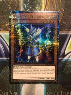 *** THUNDER KING RAI-OH *** QUARTER CENTURY SECRET RARE RA03-EN206 VLP YUGIOH! - Image 1