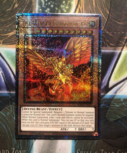 *** THE WINGED DRAGON OF RA *** QUARTER CENTURY SECRET RARE RA03-EN137 YUGIOH! - Image 1