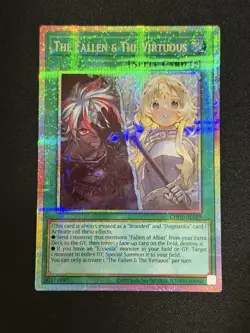 Yu-Gi-Oh! The Fallen & The Virtuous Starlight Rare • CH01-AE019 (Asian/Eng) 1^Ed - Image 1