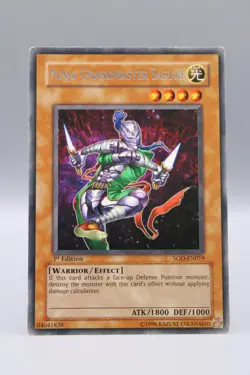 Yu-Gi-Oh! Ninja Grandmaster Sasuke SOD-EN019 1st Edition - Image 1
