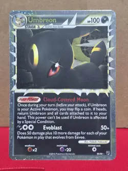 Umbreon 86/90 Undaunted Holo Pokemon Card - Image 1