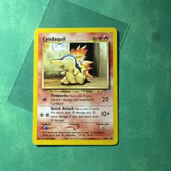 Cyndaquil - 57/111 - Pokemon Neo Genesis Unlimited Card WOTC NM/LP - Image 1