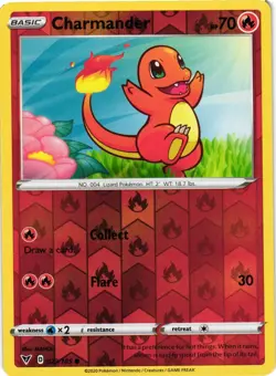 Charmander - (Reverse Cosmos Holo) 023/185 Miscellaneous Cards & Products... - Image 1