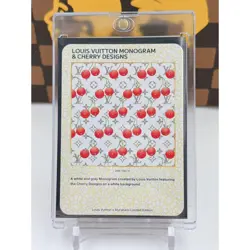 Louis Vuitton Takashi Murakami Monogram Cherry Designs Trading Card 033 - Image 2
