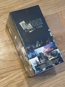 Final Fantasy VII 7 Anniversary Art Museum Trading Cards Display Box 2021 - Image 1