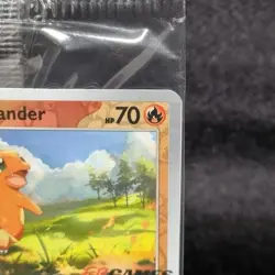 Pokemon Charmander 004/165 151 eb Games Reverse Holo Card Promo Sealed - Image 3
