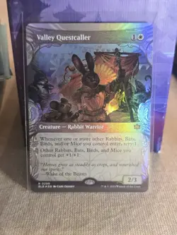 Valley Questcaller (Showcase) Bloomburrow Foil - Image 1