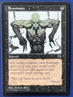 MTG - Reanimate (Tempest #151) Magic The Gathering - Image 1