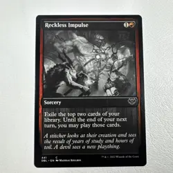 Reckless Impulse - NM #441 Regular Innistrad: Double Feature MTG - Image 1