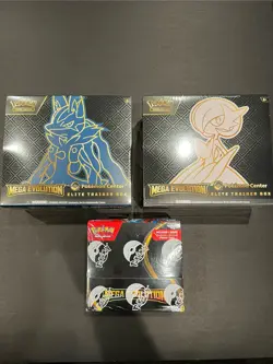 Pokemon Mega Evolution PC ETBs + Enhanced Booster Box - Image 1