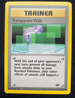 Pokemon TCG Transparent Walls Gym Challenge 125/132 Regular MP - Image 1