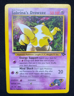 Pokemon TCG Sabrina's Drowzee Gym Challenge 95/132 Regular (NM/LP) - Image 1