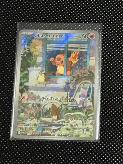 Pokemon TCG Charmander Obsidian Flames #044 Pokemon Center Stamped Promo MP - Image 1