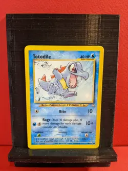 Pokemon -- Neo Genesis -- Totodile -- 80/111 -- Near Mint- - Image 1