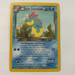 Dark Croconaw - 32/105 [Neo Destiny] Pokemon TCG - Unlimited - Uncommon - NM - Image 1