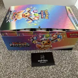 Pokemon Prismatic Evolutions Booster Bundle Case X10 Bundles (Unsealed Case) - Image 2