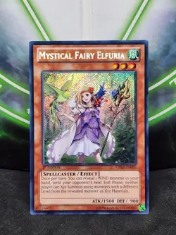 Yugioh Mystical Fairy Elfuria CBLZ-EN085 Secret Rare 1st Edition NM - Image 1