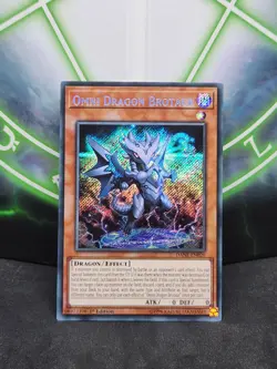 Yugioh Omni Dragon Brotaur DANE-EN025 Secret Rare 1st Edition NM - Image 1