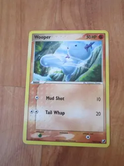 COMMON WOOPER 79/115 EX UNSEEN FORCES SET POKEMON CARD - Image 1