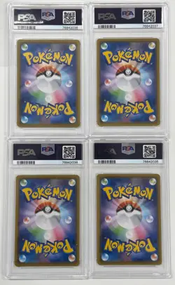 PIKACHU V-UNION Set 2021 POKEMON JAPANESE 25TH ANNIVERSARY 25-28 PSA 10 Cards - Image 2