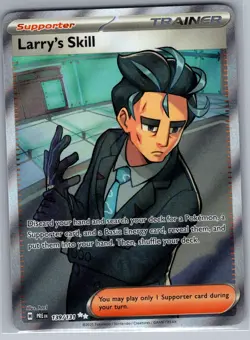 Larry's Skill - 139/131 SV: Prismatic Evolutions - Pokemon Card - NM - Image 1