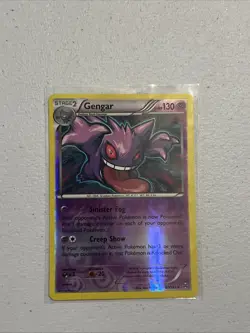 Pokemon Gengar Reverse Holo Card 60/162 Breakthrough XY - Image 1