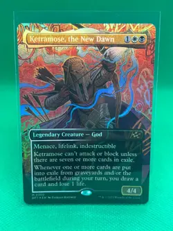 MTG - Aetherdrift - Ketramose, the New Dawn - Foil - Borderless - Image 1