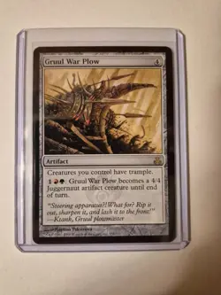 Gruul War Plow Guildpact Regular Lightly Played - Image 1