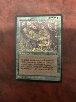Hidden Path [The Dark] Magic MTG 1994 - Image 1