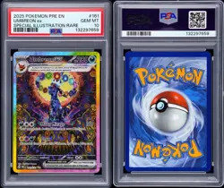 2025 POKEMON PRE EN-PRISMATIC EVOLUTIONS #161 UMBREON EX PSA 10 - Image 3