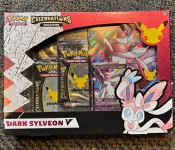 Pokemon TCG Celebrations Dark Sylveon V Collection Box FACTORY SEALED - Image 1